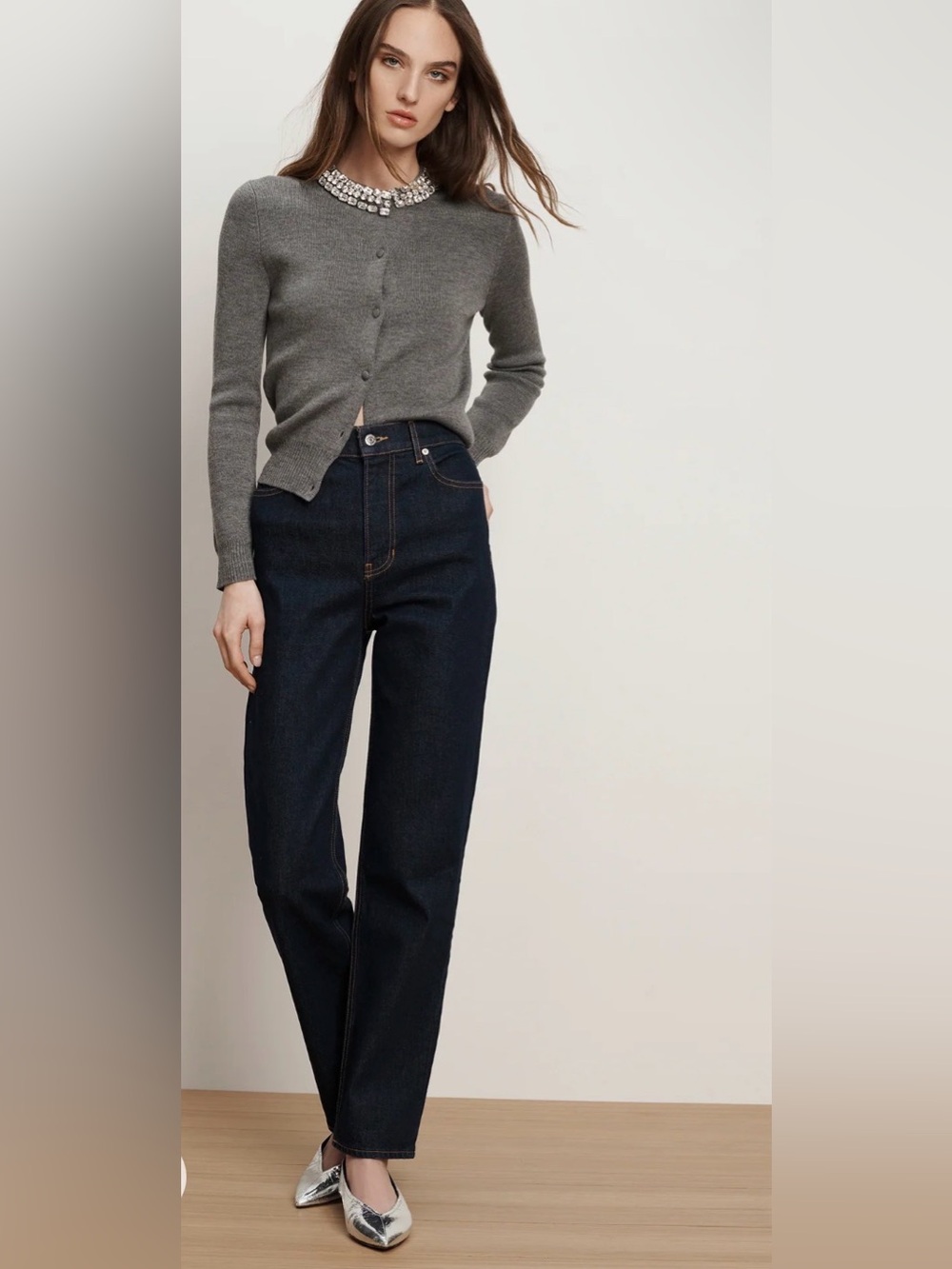 Veronica Beard Leah Straight Leg Jean